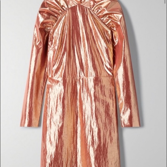 ARITZIA LITTLE MOON SANGRIA DRESS - Picture 3 of 4